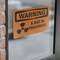 Signmission Radiation & Laser Sign, 3.5 in H x 5 in W, Vinyl Decal, Rectangle OS-2PACK-WS-D-35-L-12951 - alternate 6
